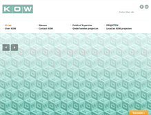 Tablet Screenshot of kow.nl